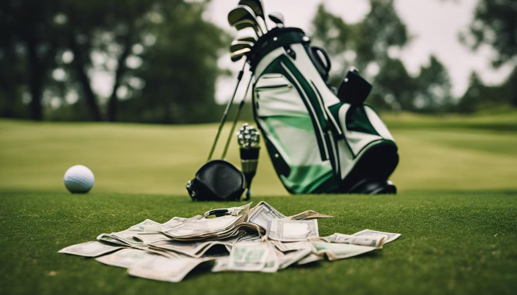 costs associated with golf