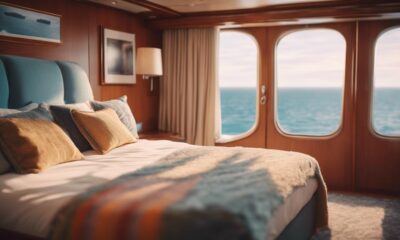 cozy cruise ship cabin