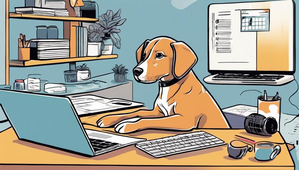 dog friendly productivity tips