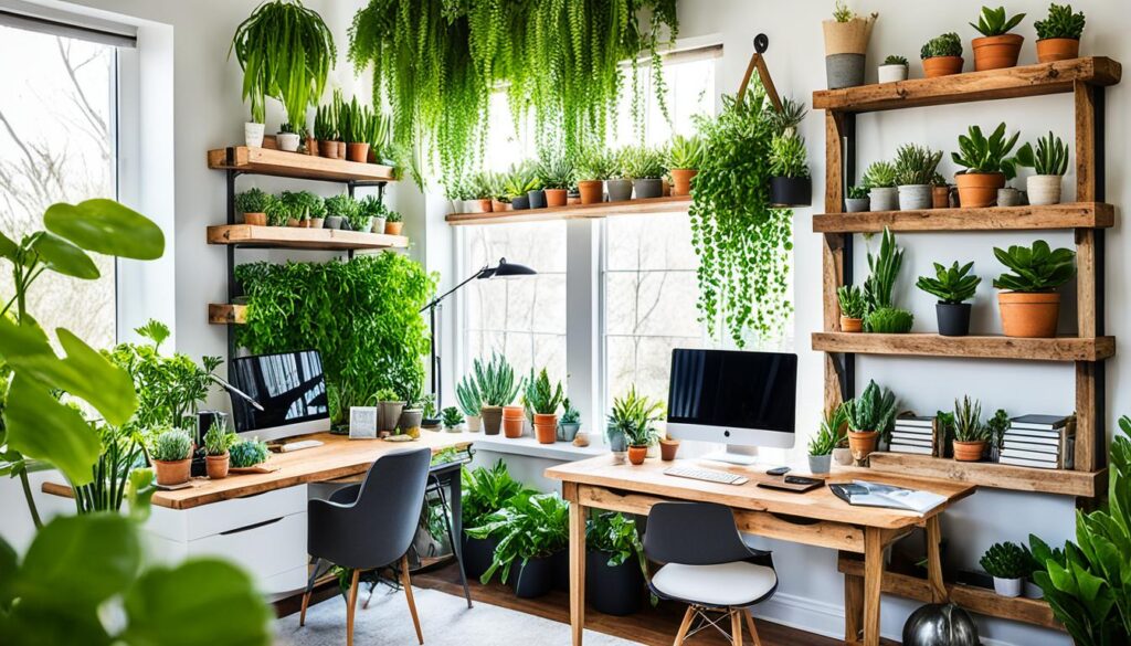 indoor plants for home office