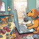 raising puppies and online success