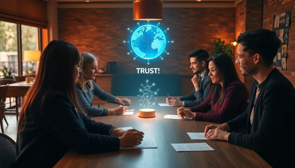 trust enhances review credibility