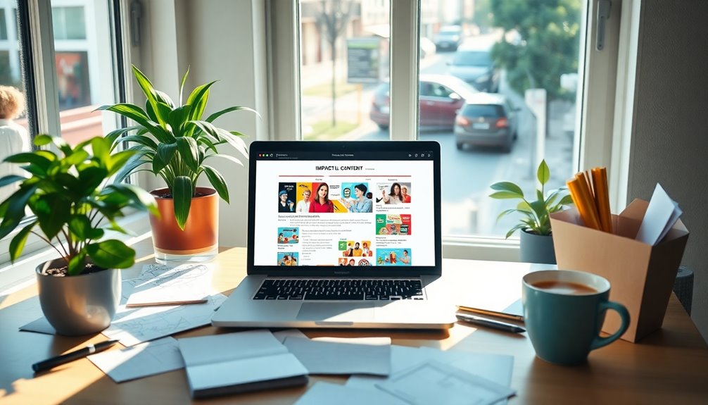 create compelling media posts