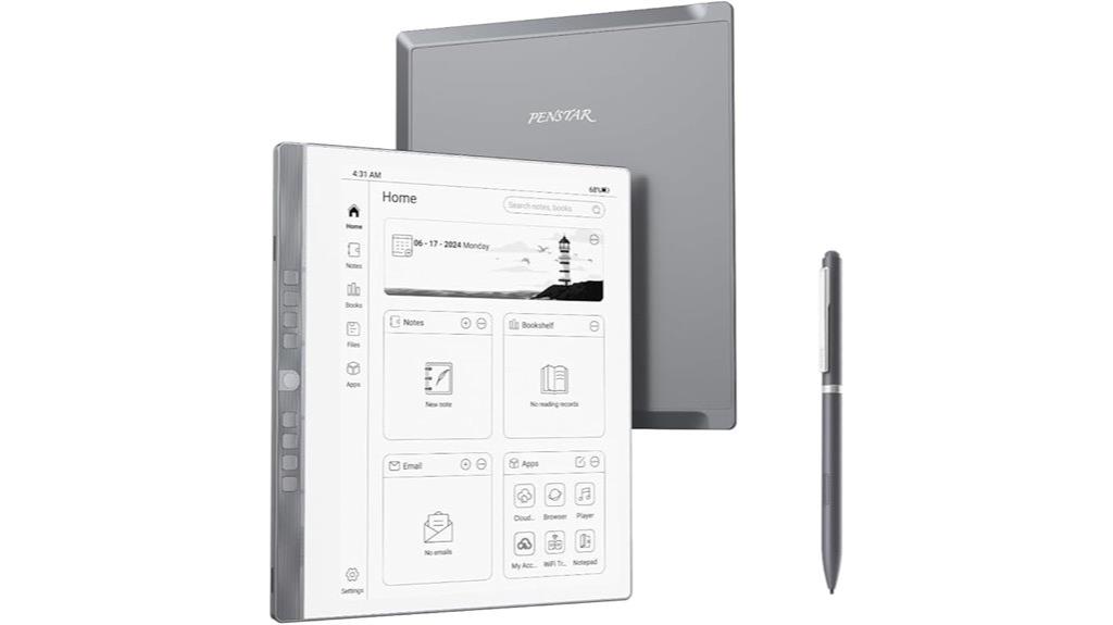 10 3 inch pen only e ink