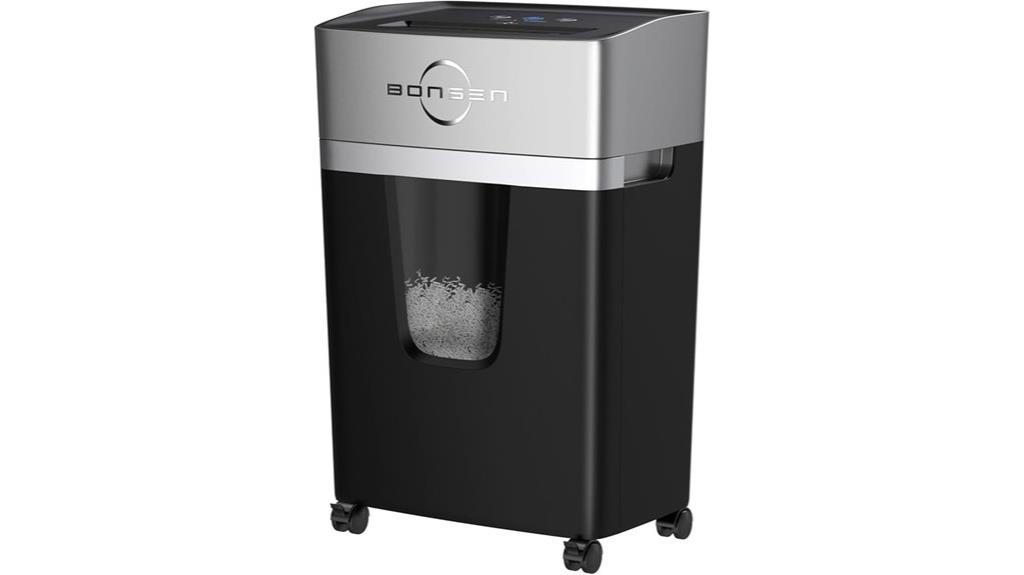 12 sheet micro cut shredder