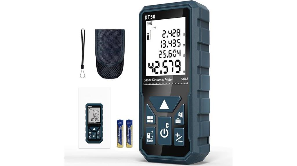 165ft digital laser measure