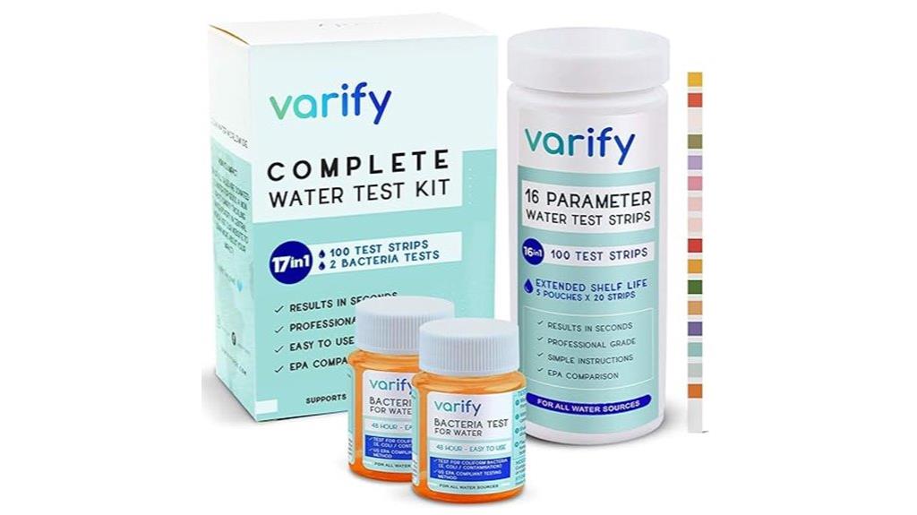 17 in 1 water testing kit