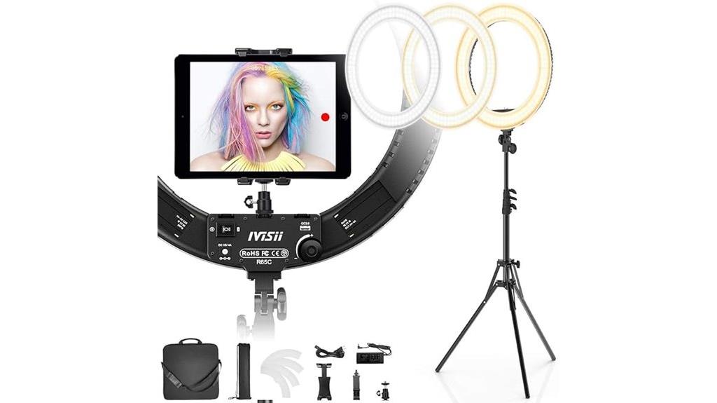 19 inch ring light