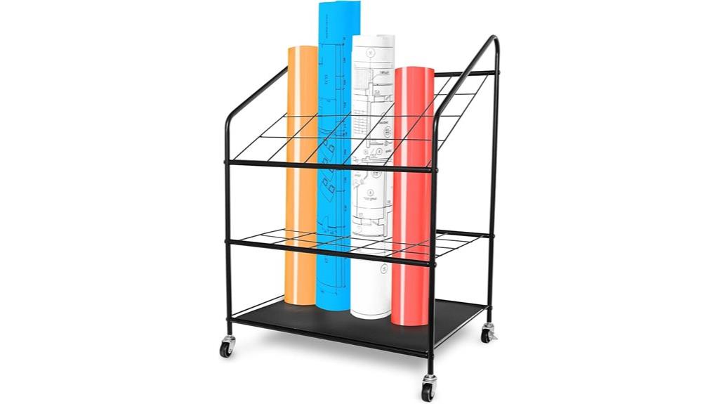 20 compartment blueprint organizer