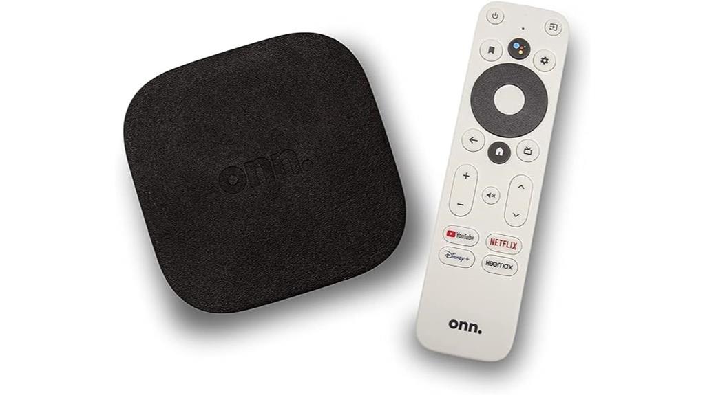 4k streaming device with remote