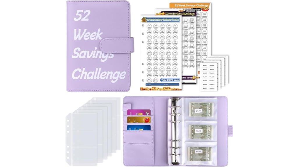 52 week savings envelope kit