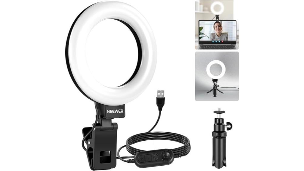 5 ring video conference light
