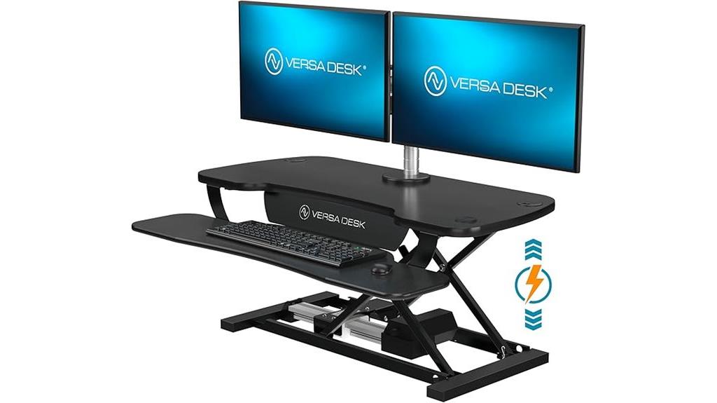 adjustable 36 inch electric desk