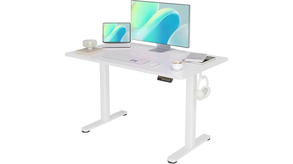 adjustable height electric desk