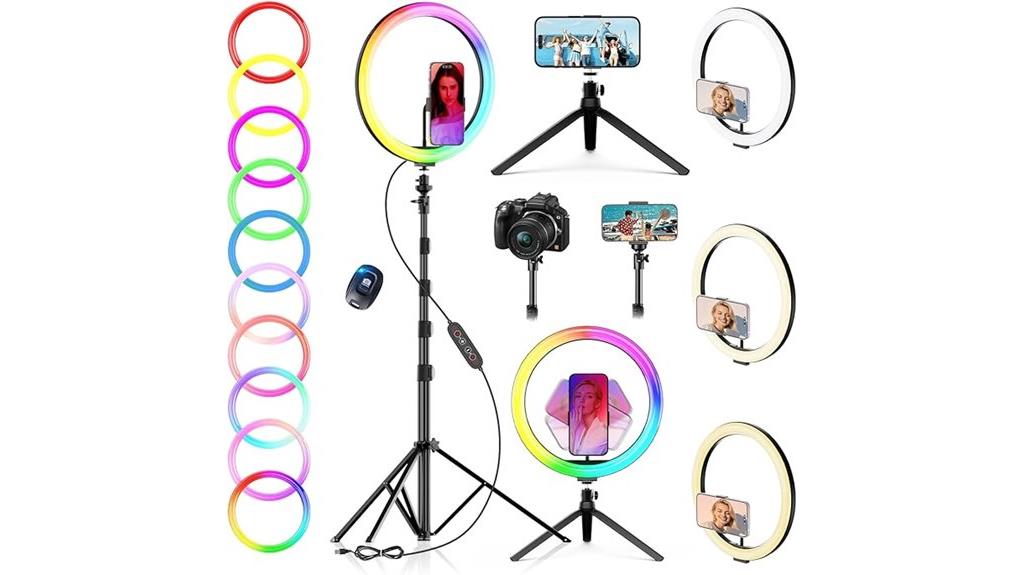 adjustable ring light kit