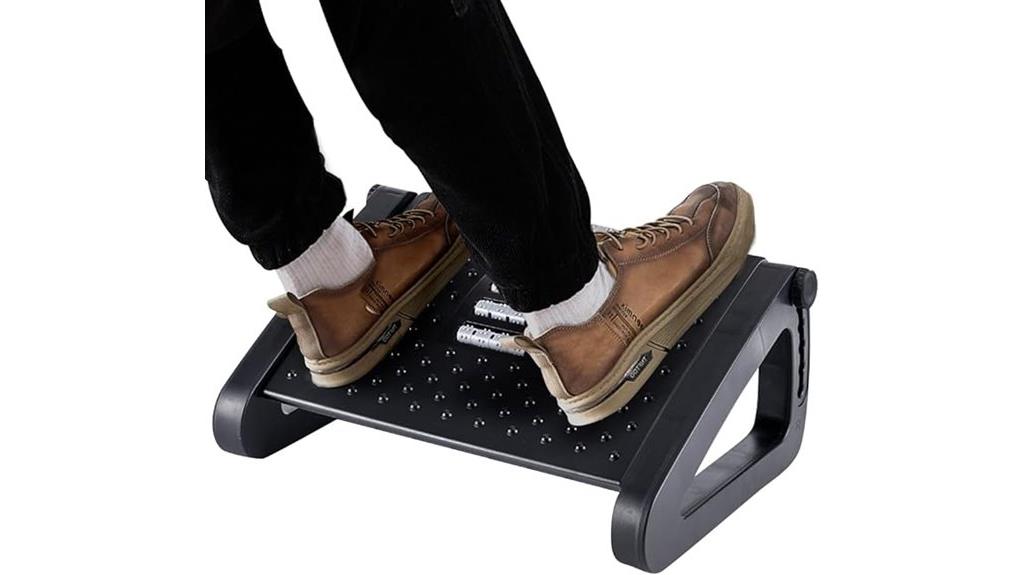 adjustable six height footrest