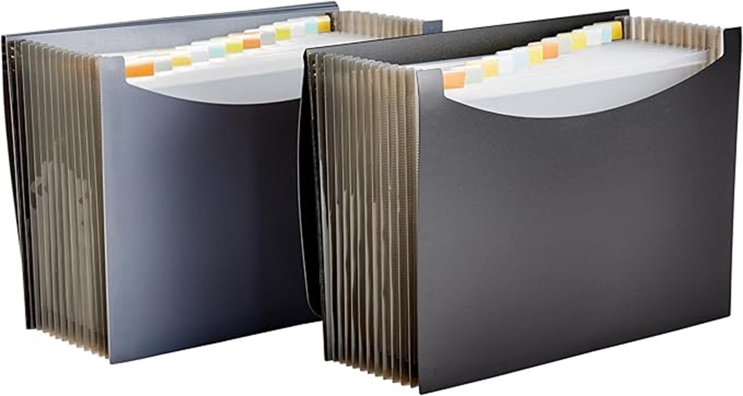amazon basics folder set