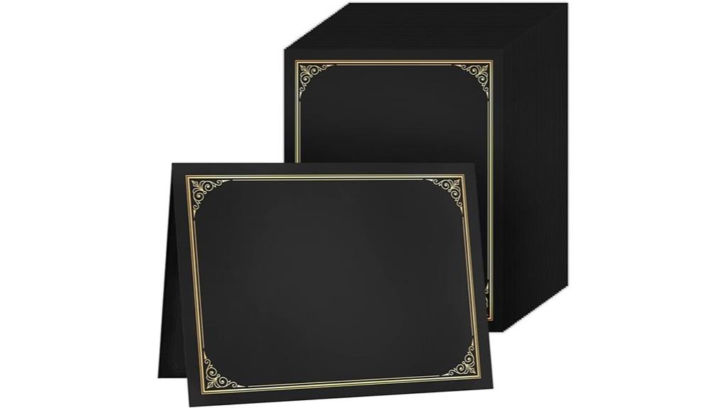 black 30 pack certificates