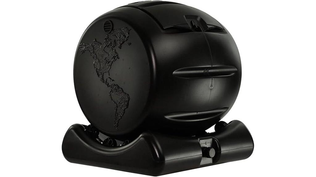 black adorable compost bin