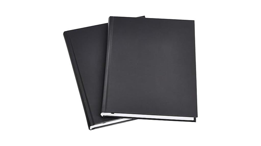 black professional journal pack