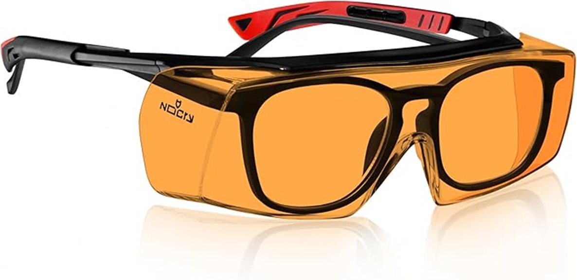blue light uv safety glasses