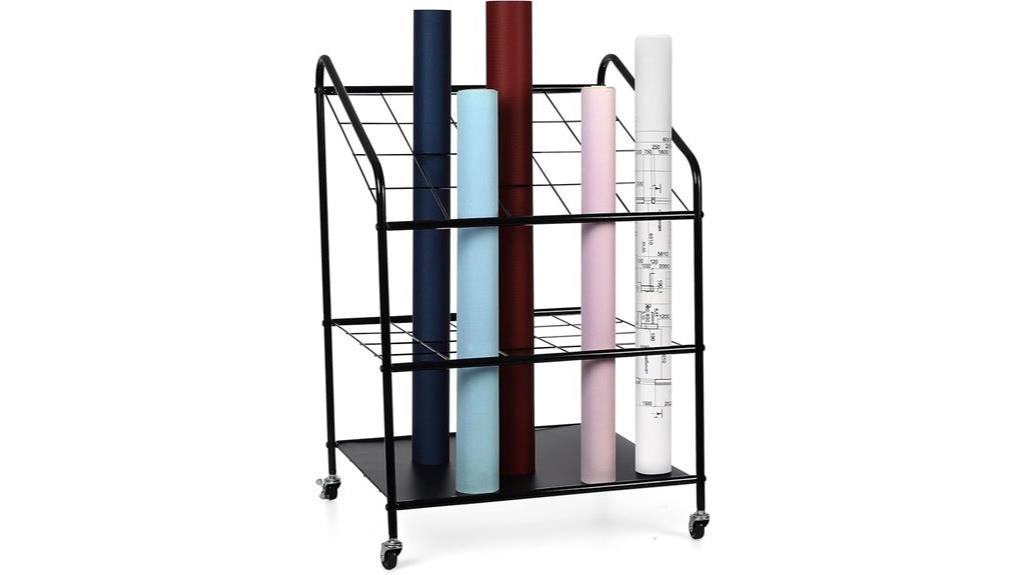 blueprint storage rack