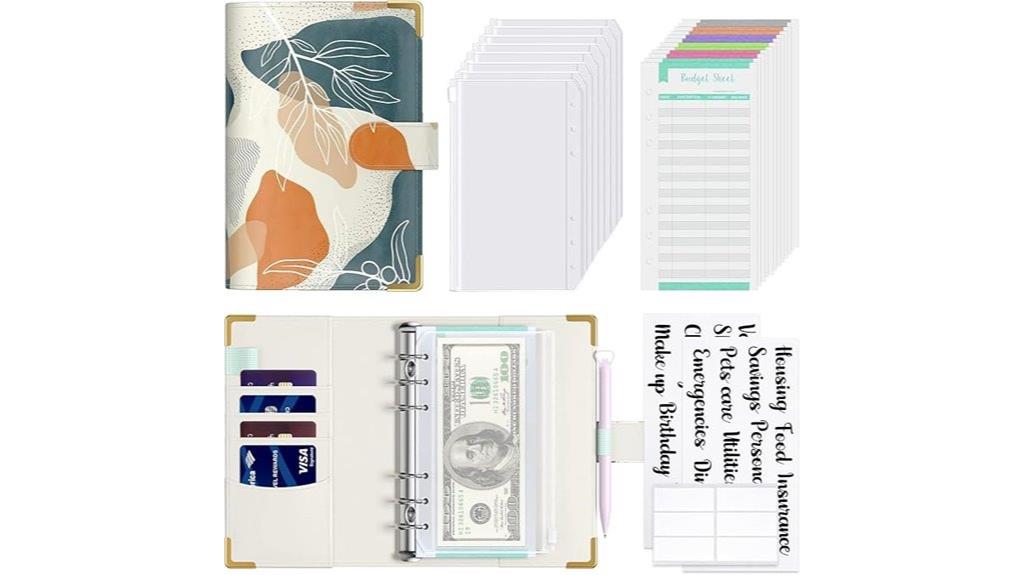budget binder with envelopes