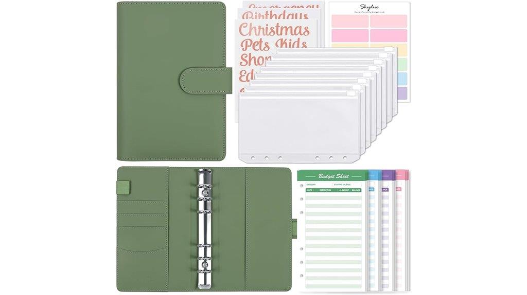 budget organizer with envelopes