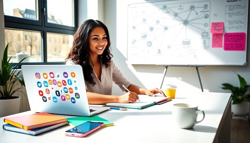 build relationships and visibility