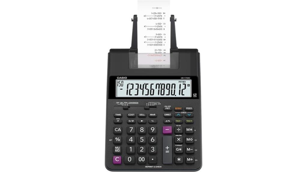 casio mini desktop calculator