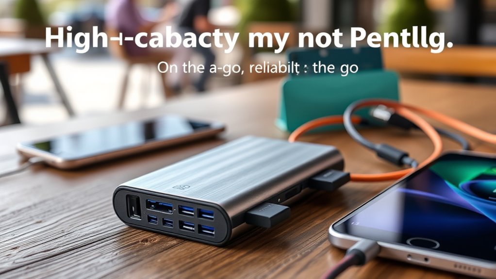 choose high capacity fast charging portable power banks