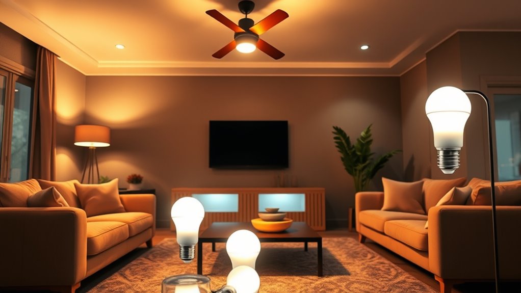 choosing bright dimmable bulbs