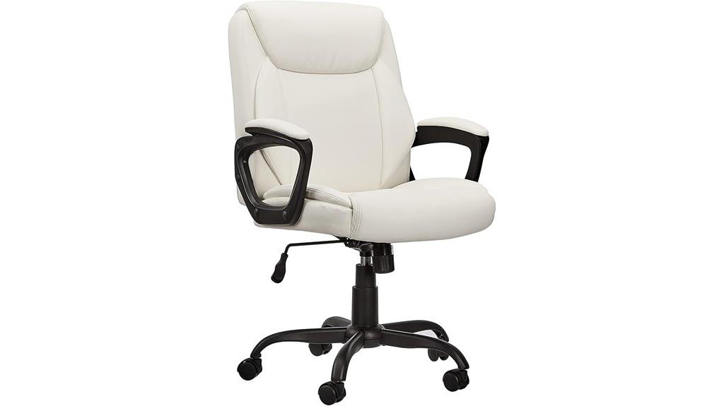 comfortable padded office chair