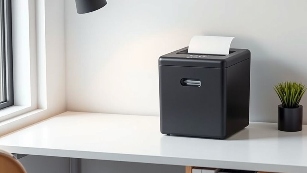 compact secure portable shredder