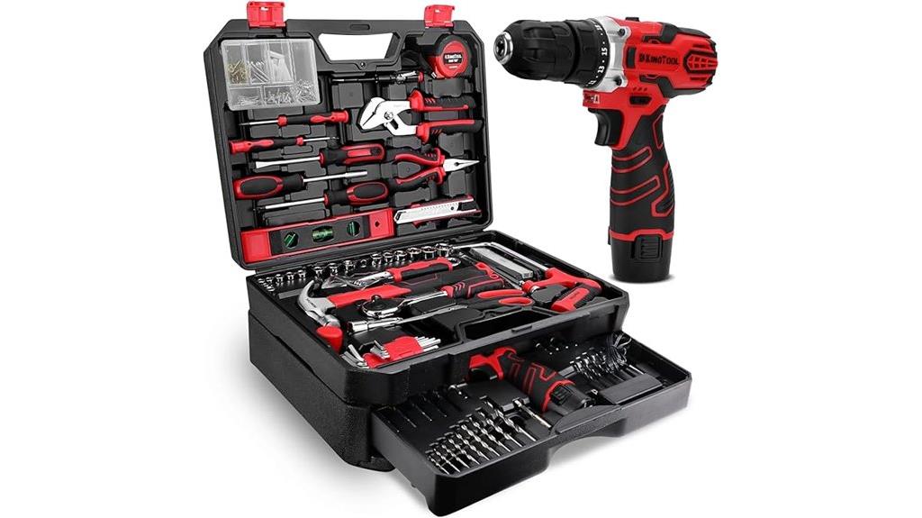 comprehensive 276 piece toolbox