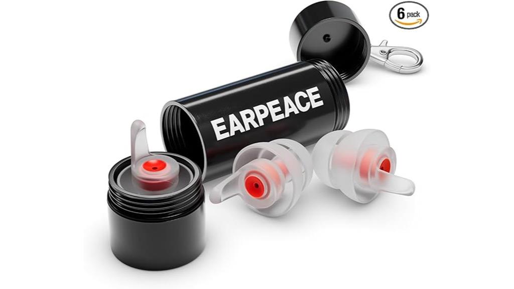concert earplug filter sets