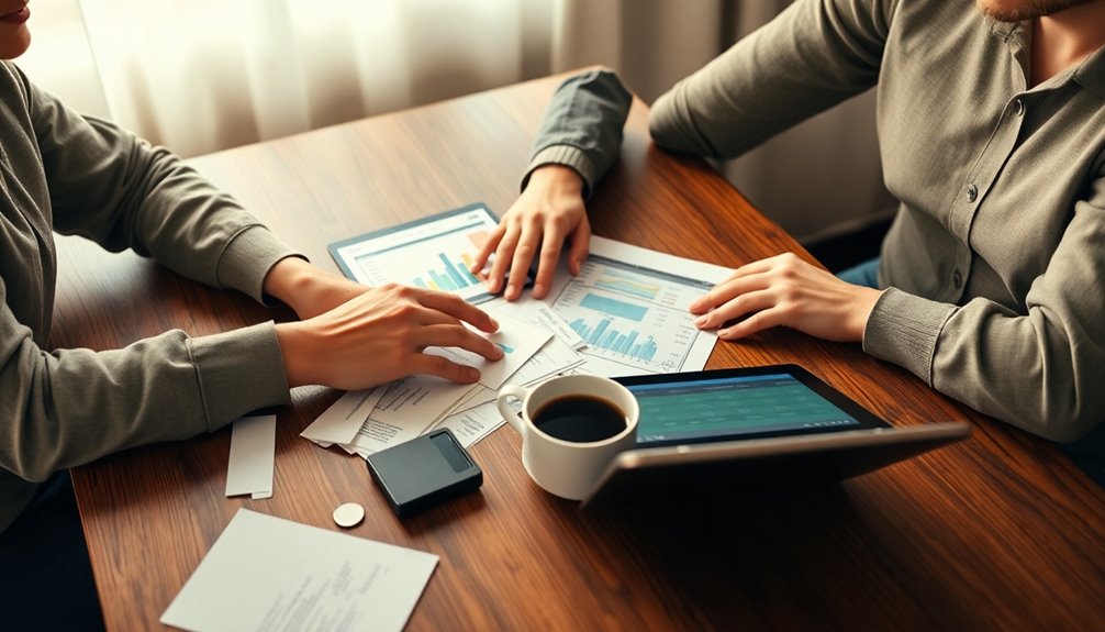 constructive financial disagreement resolution
