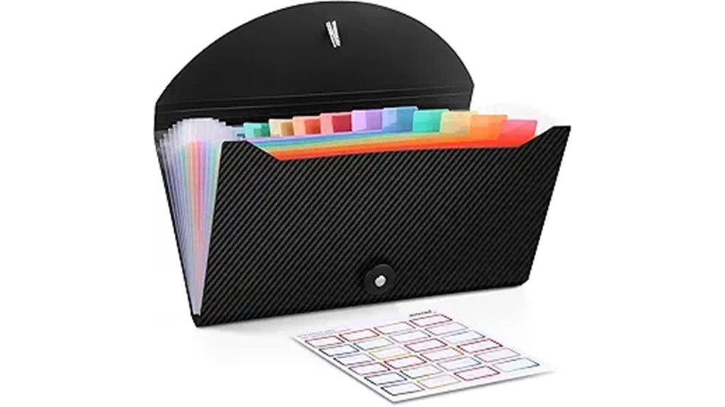 coupon organizer with pockets