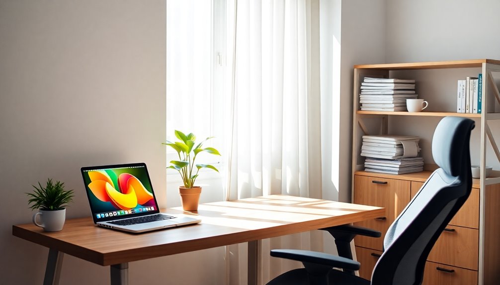 create focused organized environment