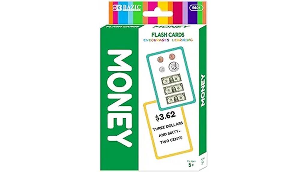 currency recognition teaching aid