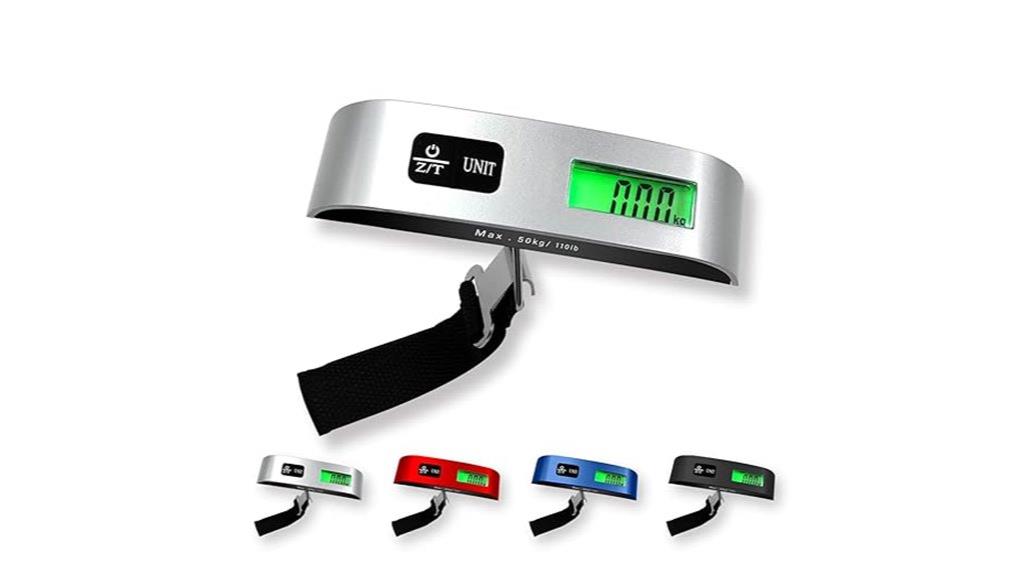 digital 110lb luggage scale