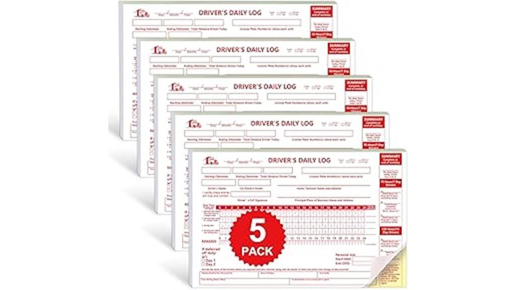 driver daily log book