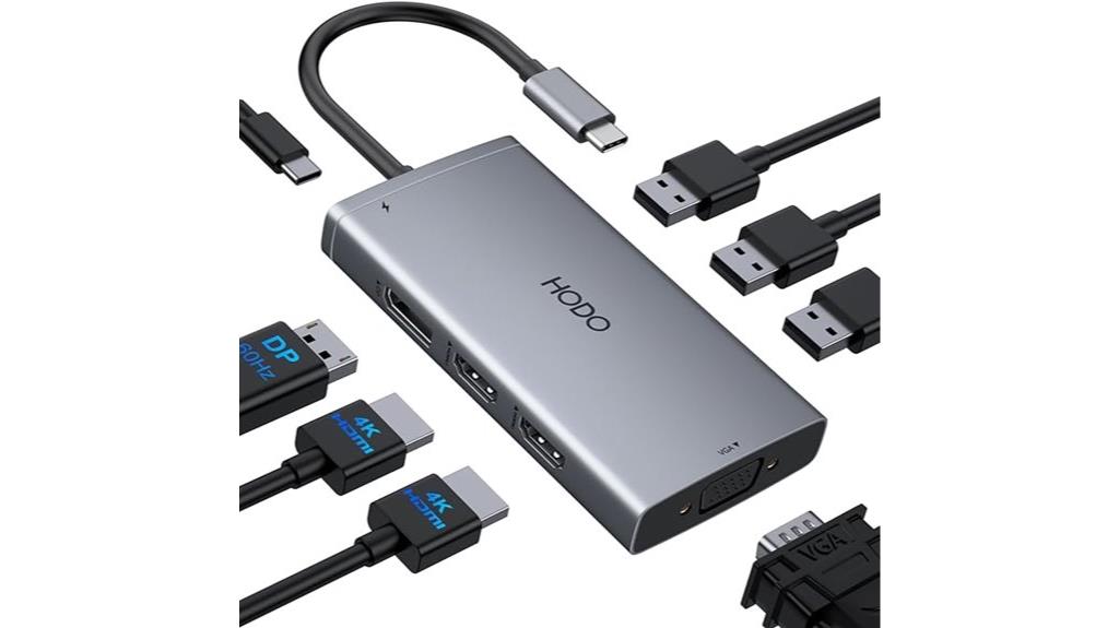 dual monitor usb dock