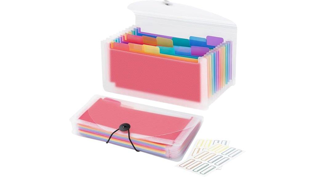 dual pocket a6 organizers