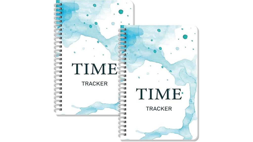 dual spiral time logbook