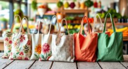 eco friendly stylish grocery bags
