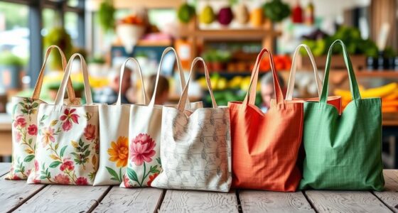 eco friendly stylish grocery bags