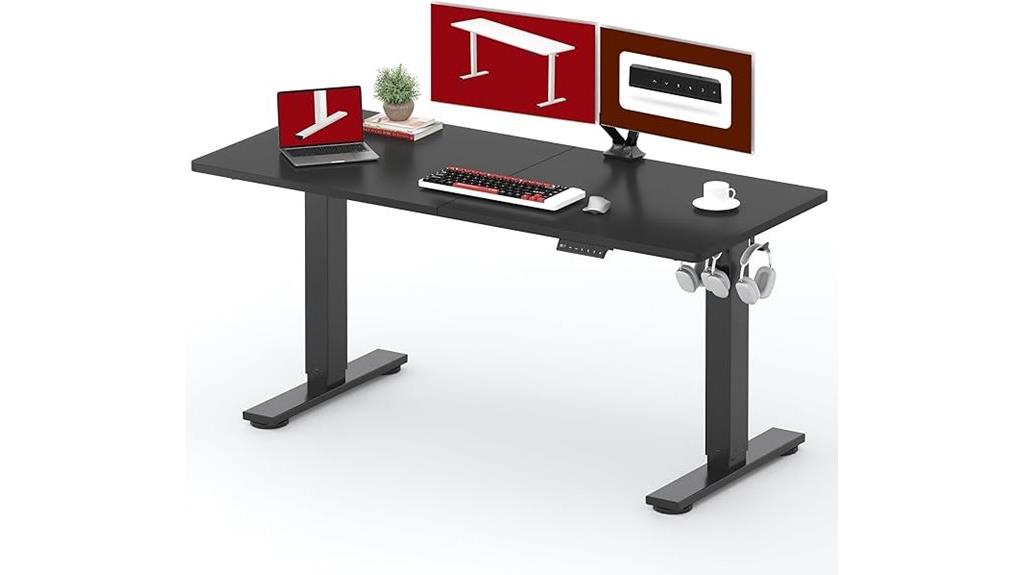 electric adjustable sit stand desk