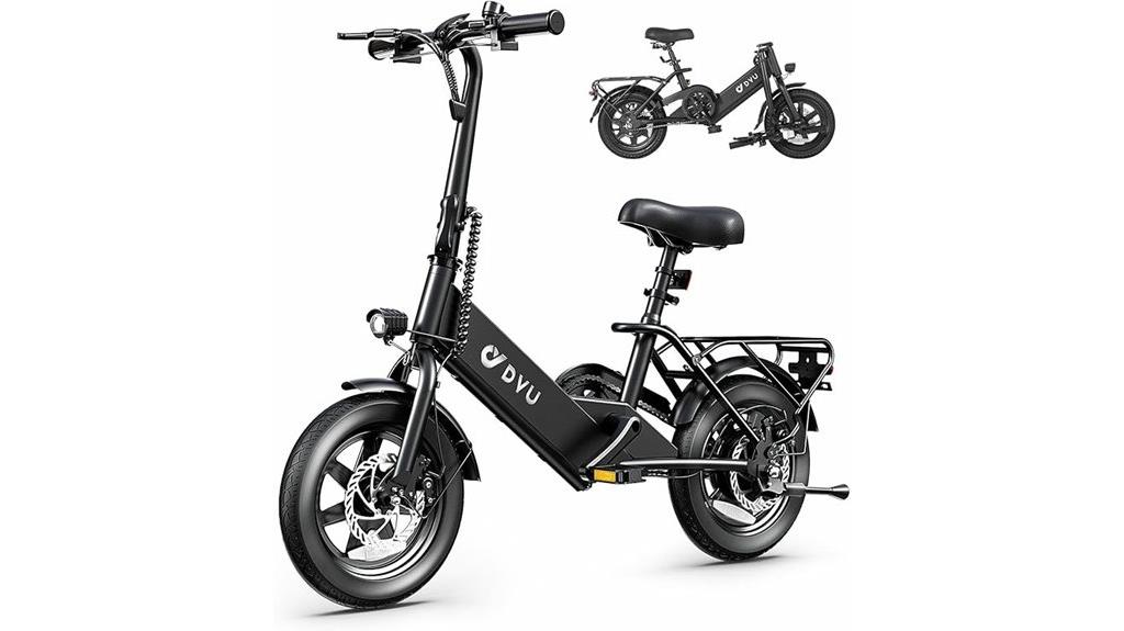 electric folding bicycle