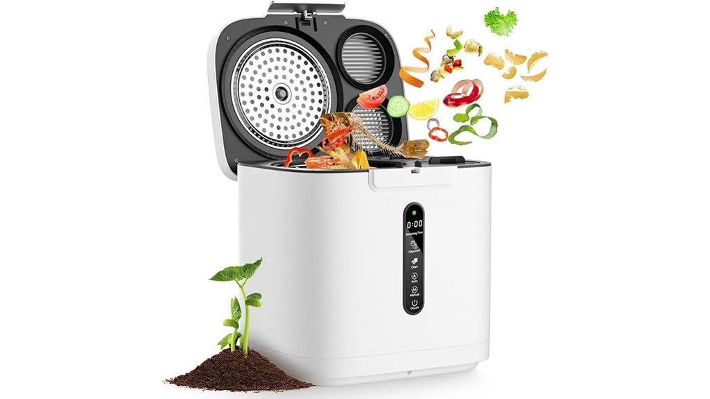 electric kitchen compost bin